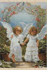 Angels Friends Together Counted Cross Stitch Chart No. 8-220
