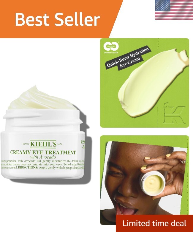 Nourishing Avocado Oil Eye Cream for Hydration and Dark Circles