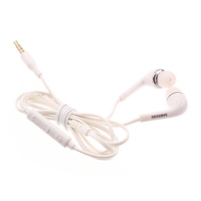Hands-free Wired Earphones Headphones Headset w Mic Earbuds for SmartPhones