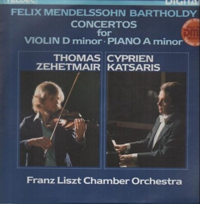 LP Mendelssohn-Bartholdy - J. Rolla Concertos For Violin D Minor - Piano A Minor
