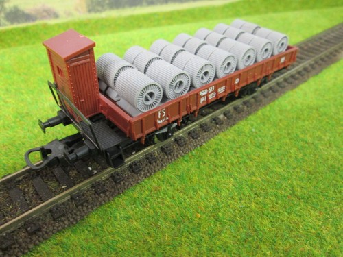 LIMA 2812 FS ROHRWAGEN MIT KABINE UND COILS LADUNG VERPACKT SPUR H0 LOT 2 | Condition: Used