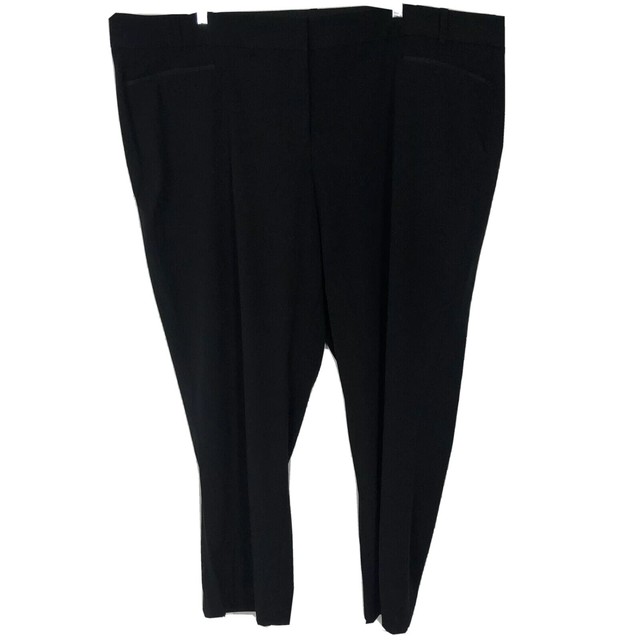 lane bryant black dress pants