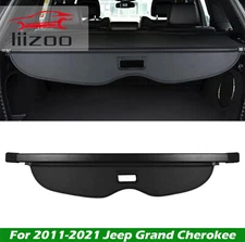Rear Trunk Cargo Cover For 2011-2021 Jeep Grand Cherokee Luggage Shade Shield