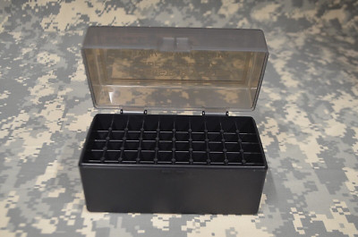 Berry's Plastic Ammo Storage Box - Clear, Holds 50 Rounds Of .308 / .243 Caliber 9 thumbnail image