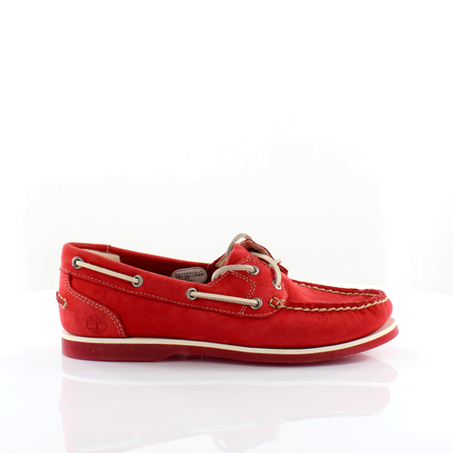 Timberland Classis Boat 2 Eye Red 