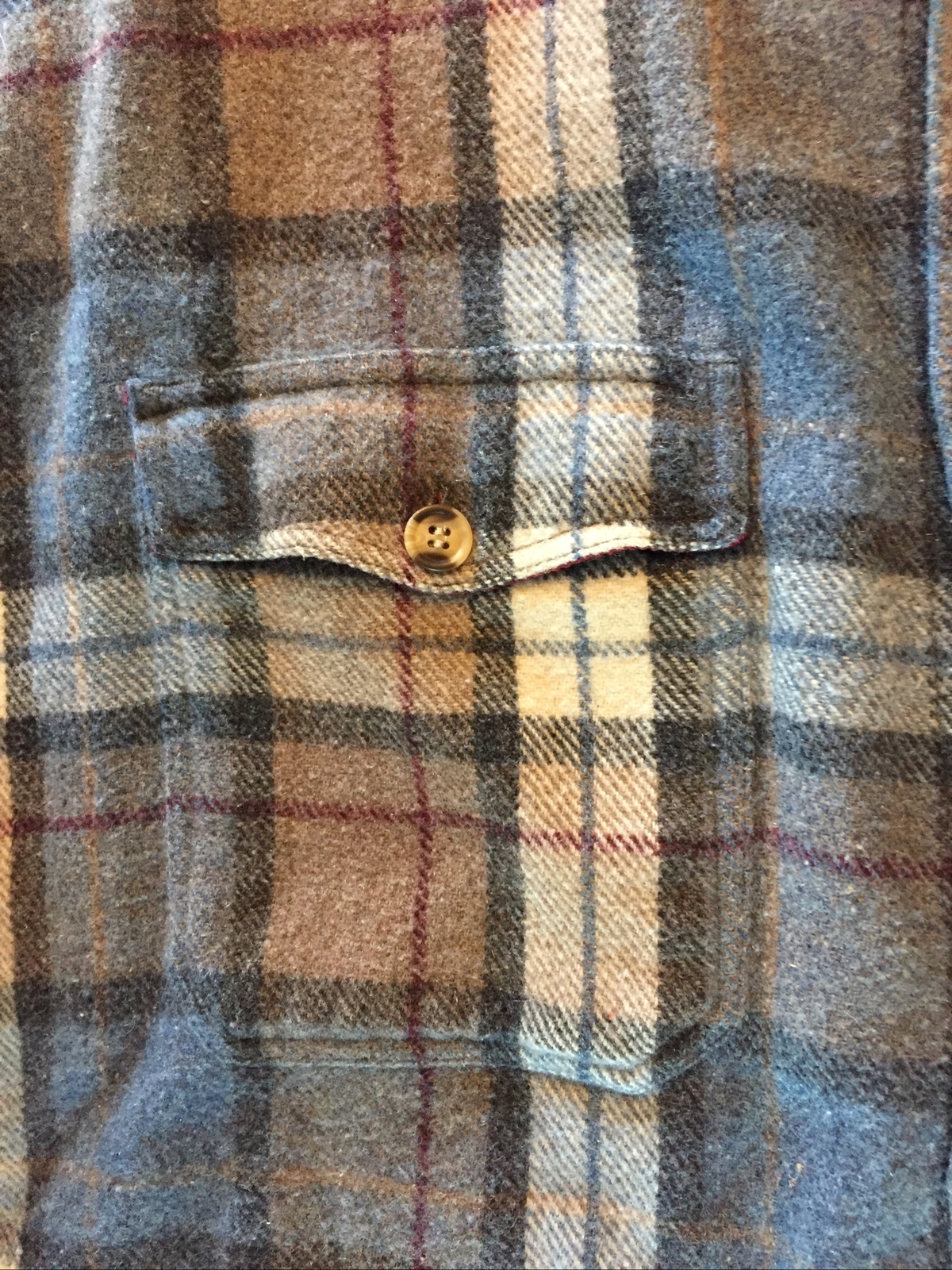 Vintage Salmon River Traders Wool Blend Jacket Shirt Mens eBay