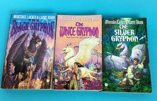 Lot 3 Books Mage Wars Series 1-3 Complete PB Lackey Dixon Black Gryphon Silver - 第 1/4 張圖片