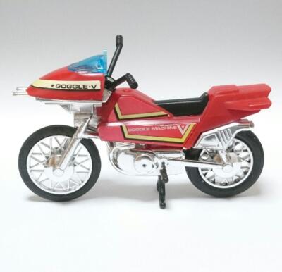 Power Rangers Dai Sentai Goggle V Machine Motorrad Figur Popy Japan Vintage