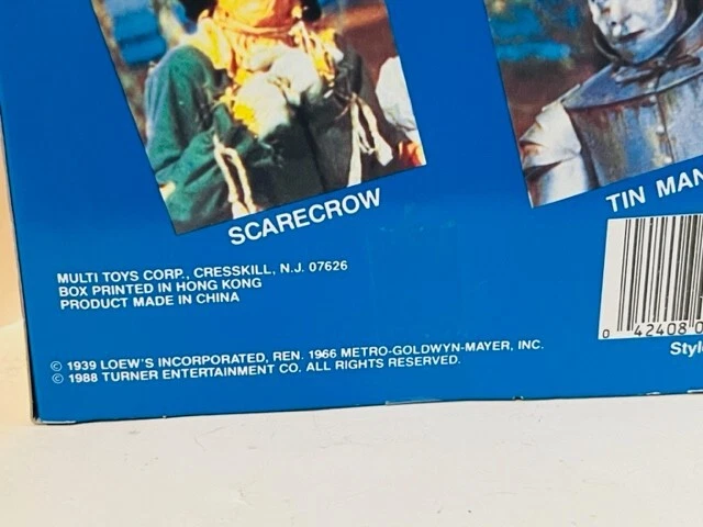 Figura Mago Oz 1988 Loews Toy Box Muñeca 50 Aniversario León Cobarde De Colección BMC4 Foto 3 de 4