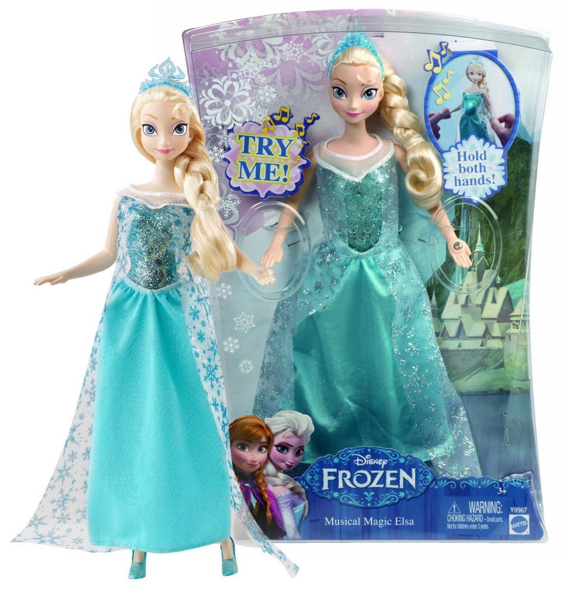 NEW DISNEY FROZEN ELSA MUSICAL MAGIC DOLL 12