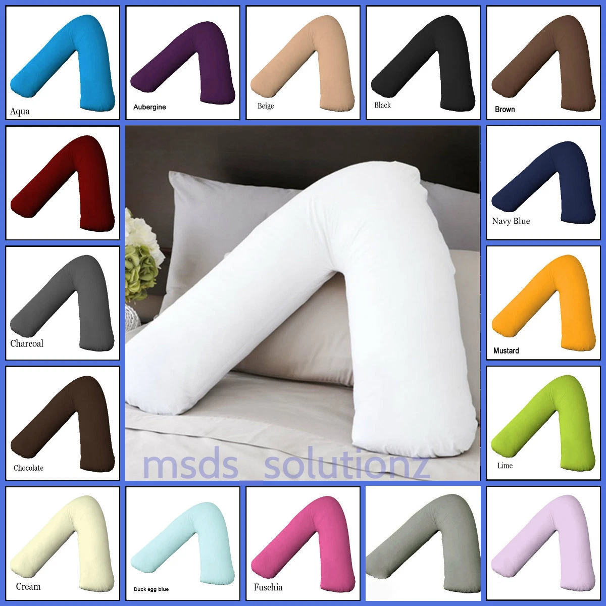 Dorma v best sale shaped pillow case