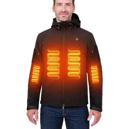 Giacca riscaldata Antarctica Gear unisex taglia XXL con batteria 12V - Foto 6 di 11