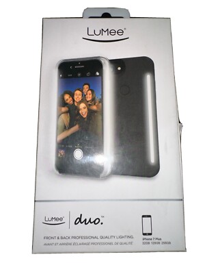 LuMee Duo LED Case Iphone Schwarz 