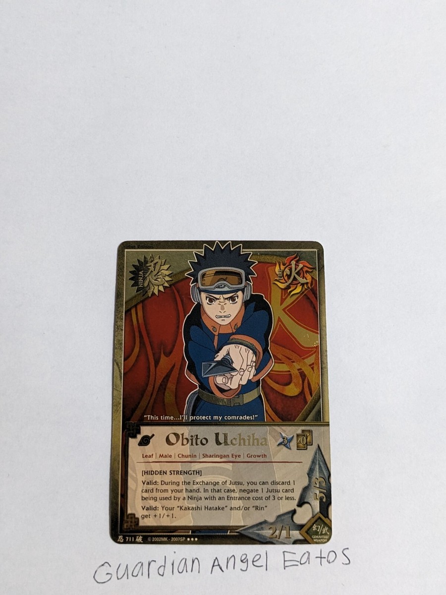 ナルトカード Naruto Uzumaki #061 Gold Foil Text Rare Naruto Card TCG CCG