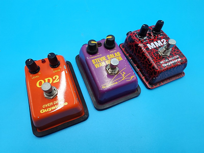 Rare Guyatone Micro Guitar Effect Pedal Bundle MM2 OD2 SWR2 Lot