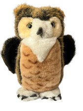 Vtg 1989 Douglas Cuddle Toys Little Cuddlers Scooter Owl Plush Stuffed Animal