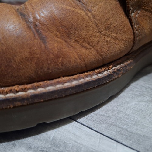 Scarpe Clarks Collection uomo taglia 10M stivali chukka comodi stringati pelle marrone - Foto 8 di 10