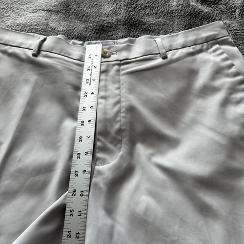 Peter Millar Wicking pantaloncino golf uomo taglia 36 beige panna bianco - Foto 8 di 12