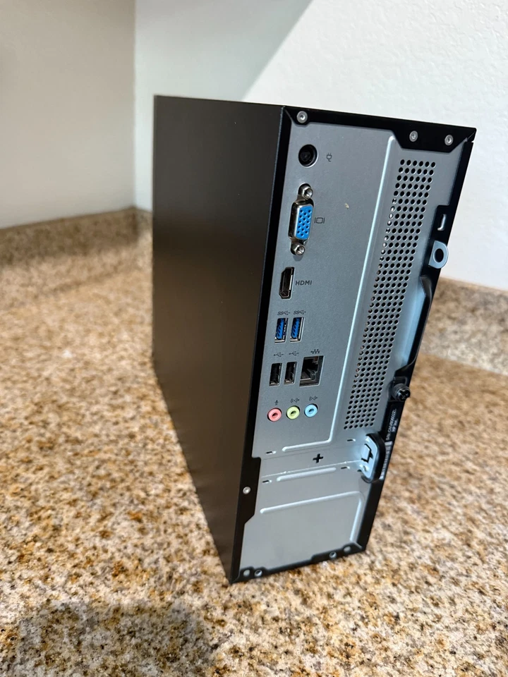 HP Slimline Desktop 260-a114 1TB HDD Radeon R5 - window 10 - Image 3 of 4