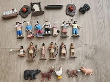 Safari LTD PILGRIMS & INDIANS Lot X 24 Jamestown Settlers Figures Thanksgiving 