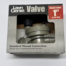 NEW Lawn Genie 54004 24V ac Female Electric In-Line Valve 1 in.