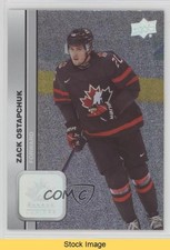 2023 Team Canada Juniors Men's U-20 Patterned Foilboard Zack Ostapchuk READ z6b