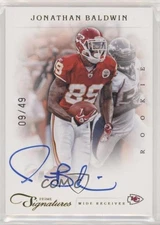 2011 Panini Prime Signatures RPS Gold 9/49 Jonathan Baldwin Rookie Auto RC u3v