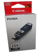 Canon PGI-250 PGI250PGBK 6497B001AA Ink Tank Pigment Black NAME BRAND OEM NEW
