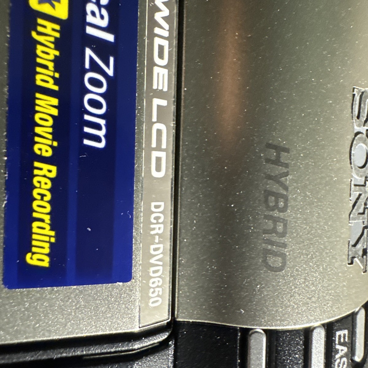 Sony DCR-DVD650 DVD, Flash Media Camcorder for sale online | eBay