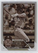 2023 Topps Chrome Sepia Refractor Kody Clemens #135 11oh