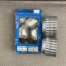 Aluminum Jello/Tarte Molds (12) & Tartlet Tins Boxed (36)