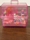 Vintage 1995 Mattel Barbie Magic Moves Wind Up Pet Hamster Cage Works