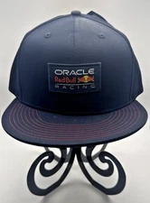Oracle Red Bull Racing Hat Cap Snap Back One Size F1 Motorsport Blue Red Stitch