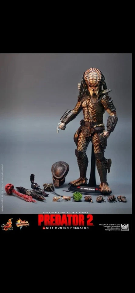 Hot Toys Predator 2 City Hunter Movie Masterpiece MMS173 - Image 4 of 4