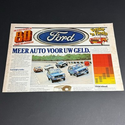 FORD KRANT FEB 1979 / 8P Zeitungsmagazin / NL Dutch / FIESTA CAPRI ESCORT (2)