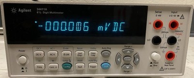 Agilent 34411A Digital Multimeter, 6½ Digit with ethernet, USB, GPIB