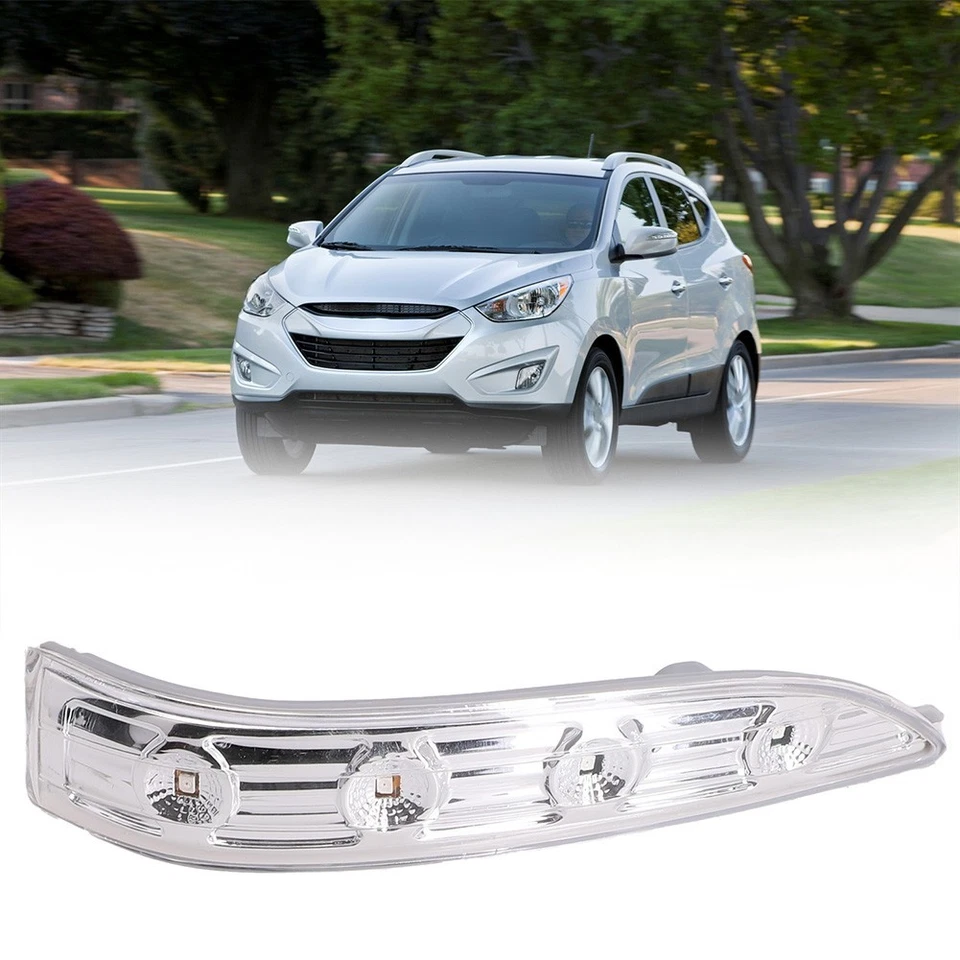 LED Side View Mirror Turn Signal Light for Hyundai Tucson 2010 2013 Perfect Fit - Image 2 of 4