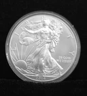 (1) 2014 BU American silver eagle 1 oz coin in airtight capsule free shipping