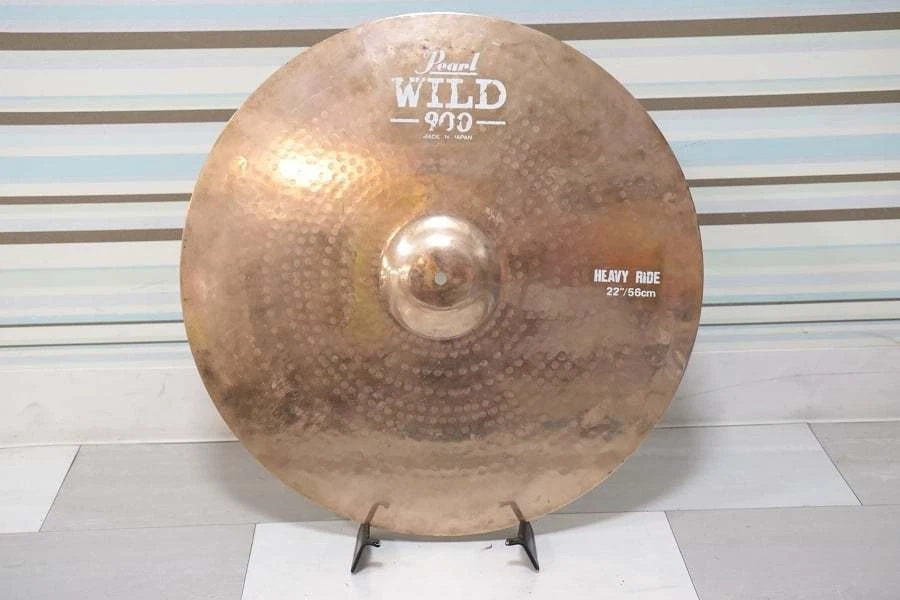 Prato Pearl WILD 900 22" HEAVY RIDE [Loja Nagoya Sakae] - Imagem 2 de 4