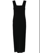 Reformation Women's Sleeveless A-Line Maxi Dress Black Size 10
