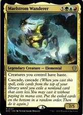 Maelstrom Wanderer – Commander: Lorwyn Eclipsed 127 ECC • R