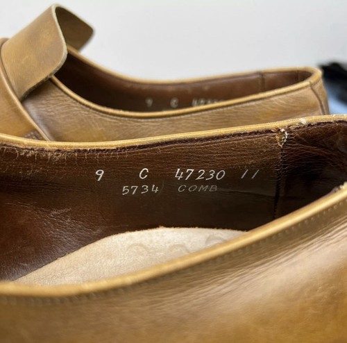 Allen Edmonds Dress Shoes Men 9 Walnut Brown Leather Single Monk Strap Plymouth - Picture 8 of 14