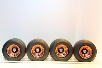 #ad 1 25 scale resin model car dirt track tires w 36 $19.99