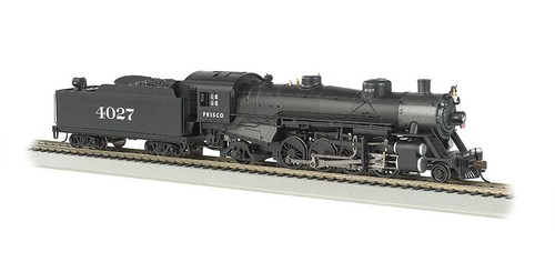 Locomotora de vapor Bachmann 54405 escala HO Frisco Class Light 2-8-2 #4027 | Condition: New