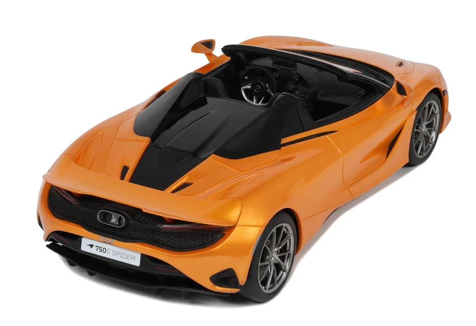 GT SPIRIT, McLAREN 750S Spider 2024 Orange, échelle 1/18, GT488 - Photo 4/4