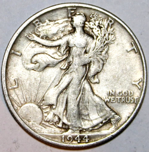 1944-S Walking Liberty Half Dollar - Extra Fine - #1339EC
