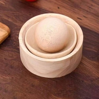 Knödel Haut Maker Gebäck Presse Roller Ball Home Holz Knödel Presse Werkzeug