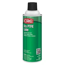 Crc Dry Film Lubricant, 16 oz., Aerosol Can, PTFE, White 03044 Crc 03044 16 oz.