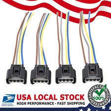 4PCS Ignition Coil Female Connector Plug Harness For Toyota Camry 2.4L 2002-2010