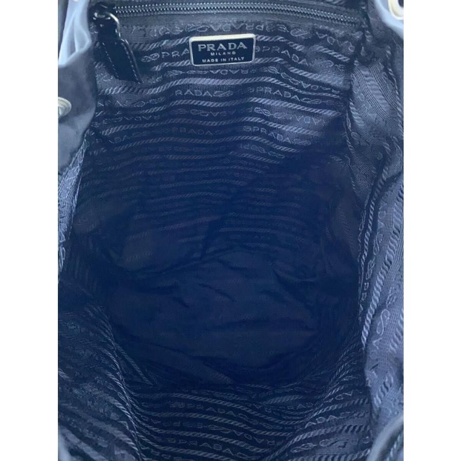 PRADA Triangle Plate Drawstring Backpack 1278 - image 6